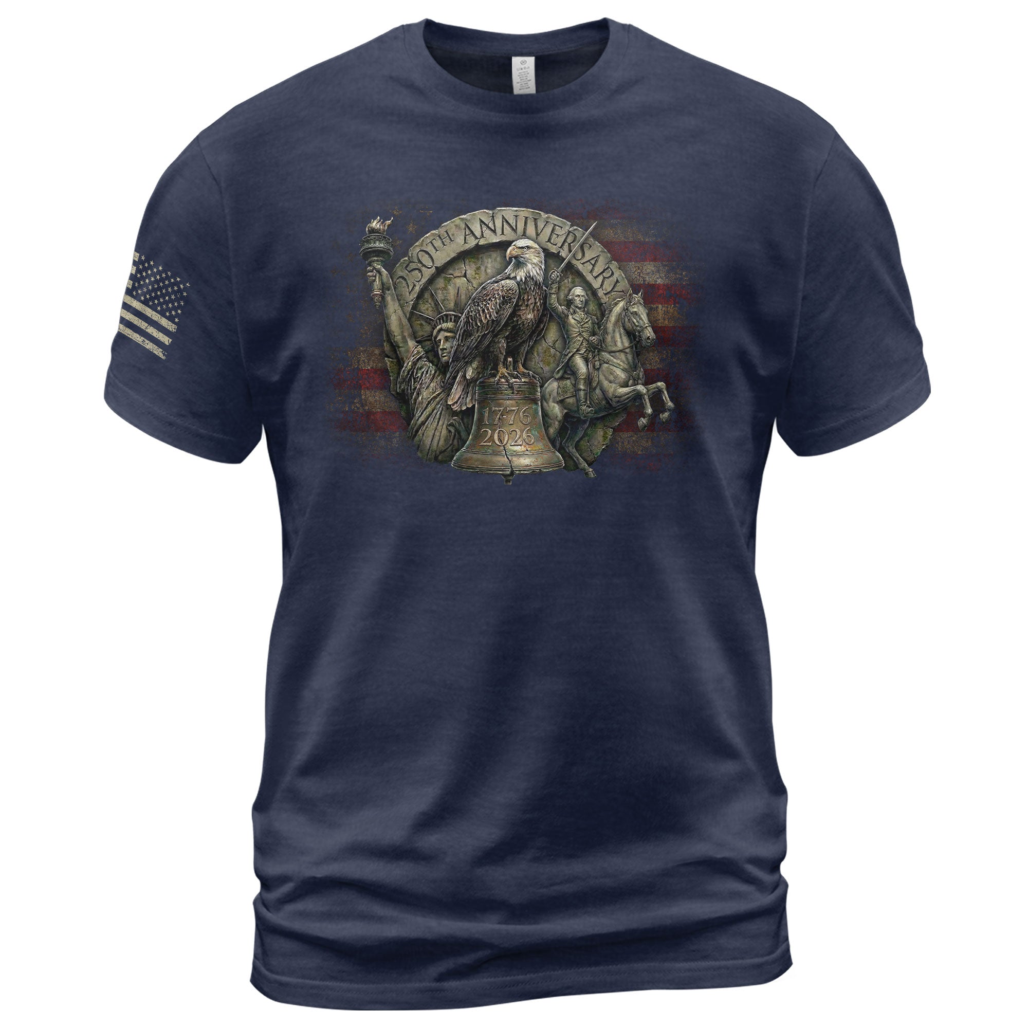 USA 250th Anniversary Eagle Shirt 1776–2026 Patriotic Freedom Heritage Tee