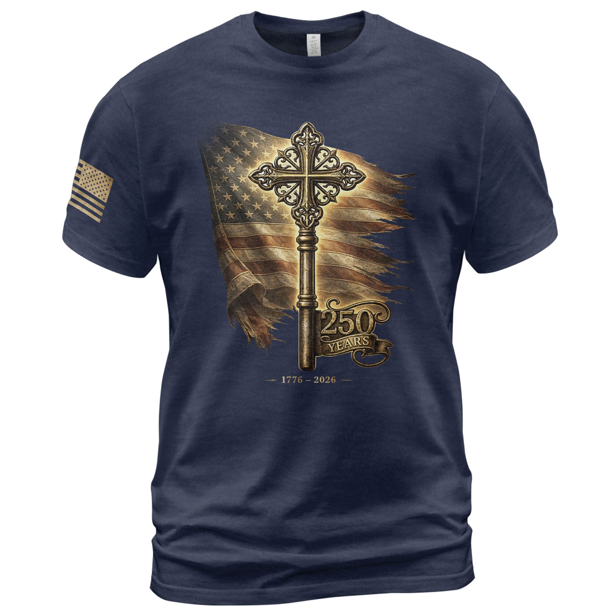 USA 250 Years Freedom Key Shirt 1776–2026 Independence Heritage Shirt