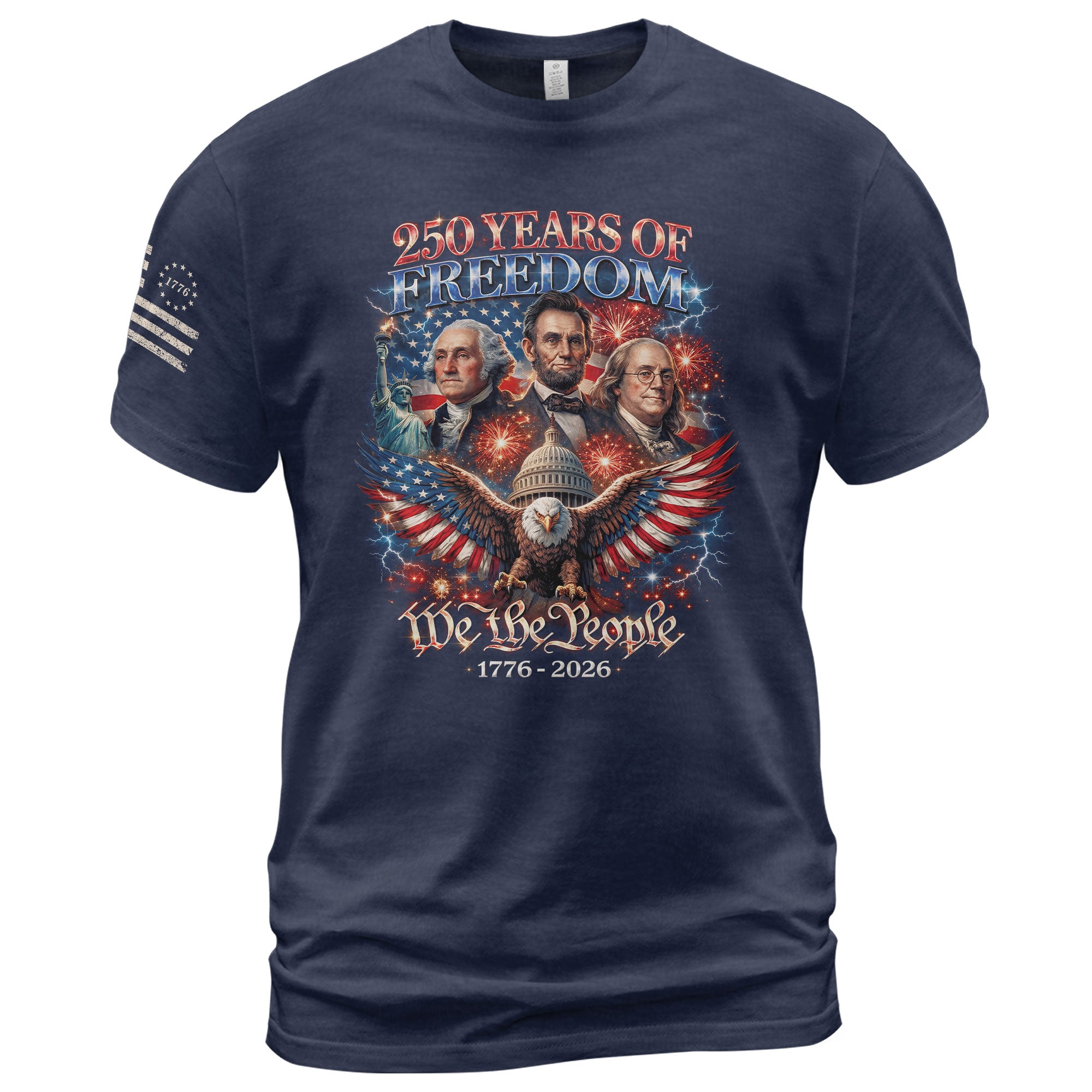 Legends of Liberty USA 250th 250 Years Anniversary Shirt - America 250 Merchandise We The People 1776-2026 Bootleg Tee