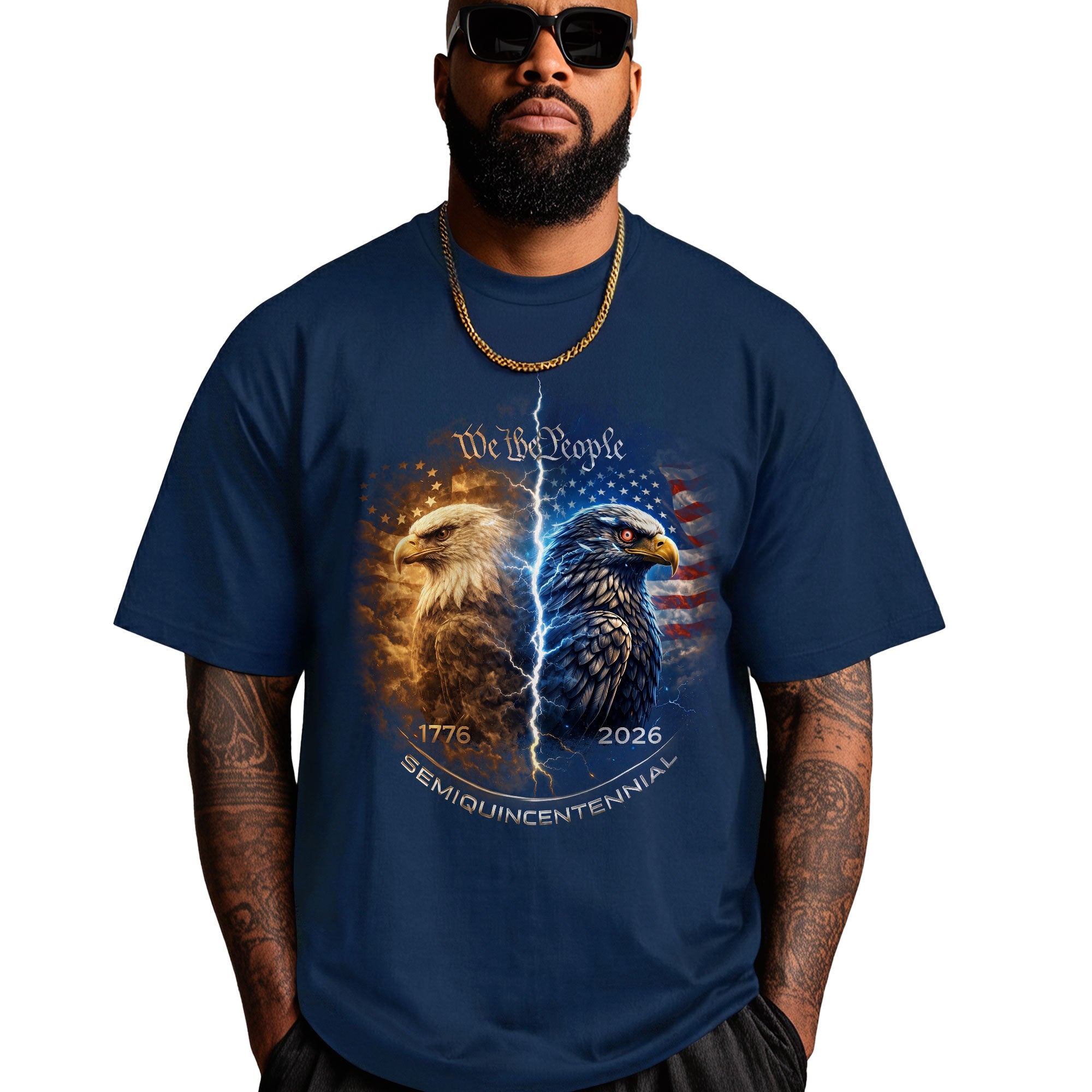 We The People 250th Anniversary Exclusive Bootleg Shirt - 1776-2026 Semiquincentennial Graphic Tee