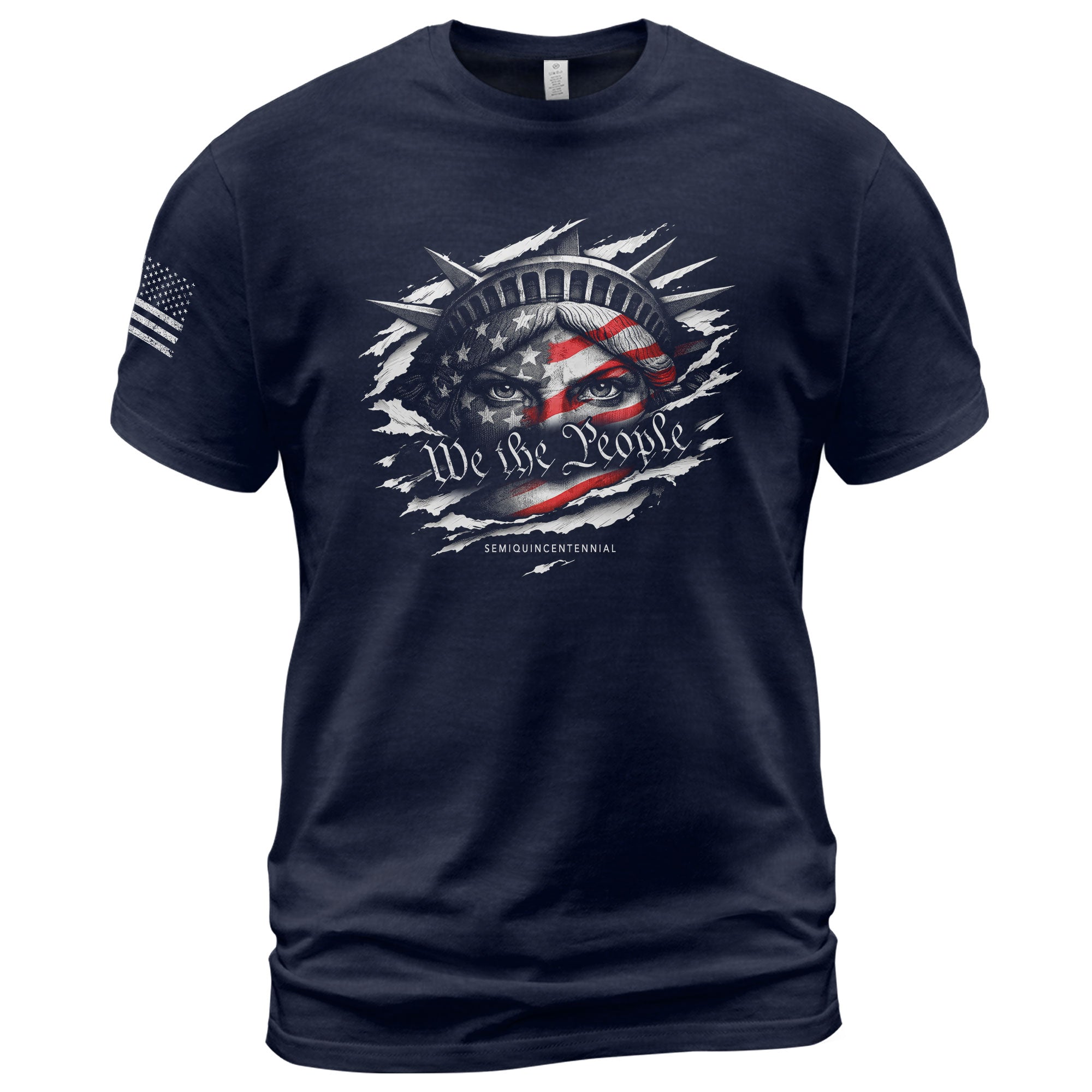 America 250th Anniversary T-Shirt - Semiquincentennial 1776-2026 We The People Patriotic Tee