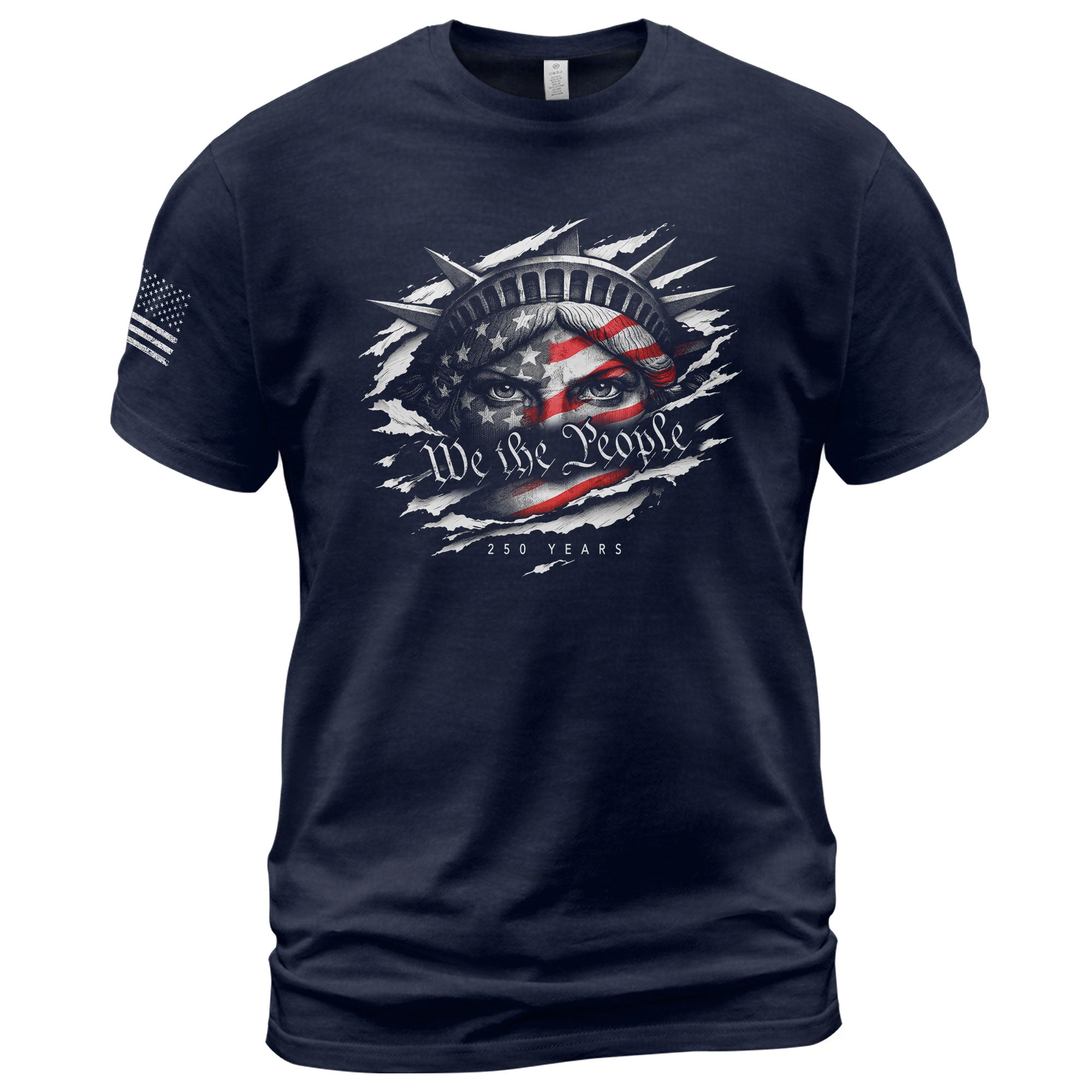 America 250th Anniversary T-Shirt - 250 Years 1776-2026 We The People Patriotic Tee