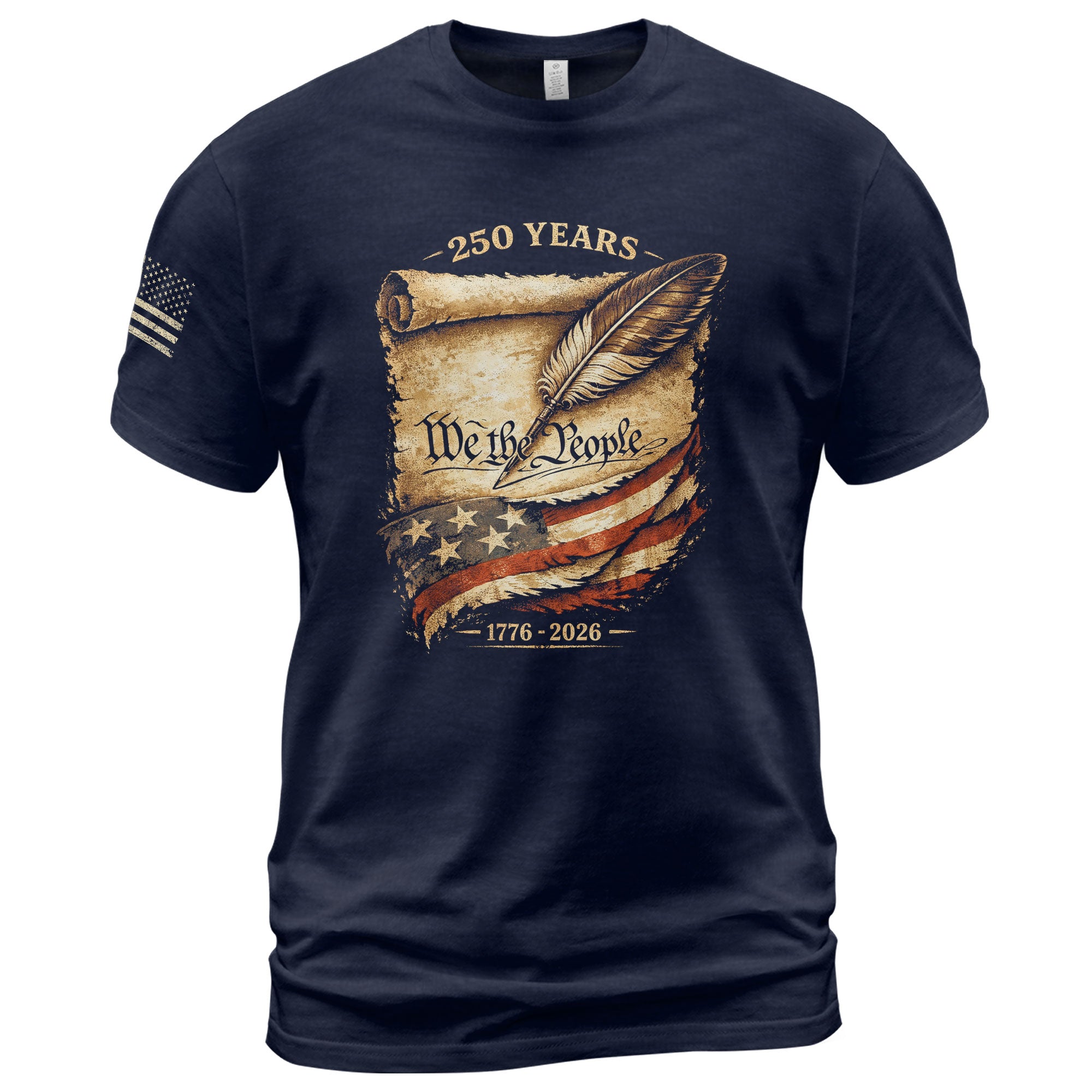 Semiquincentennial We The People 250 Years Patriotic USA Shirt 1776–2026