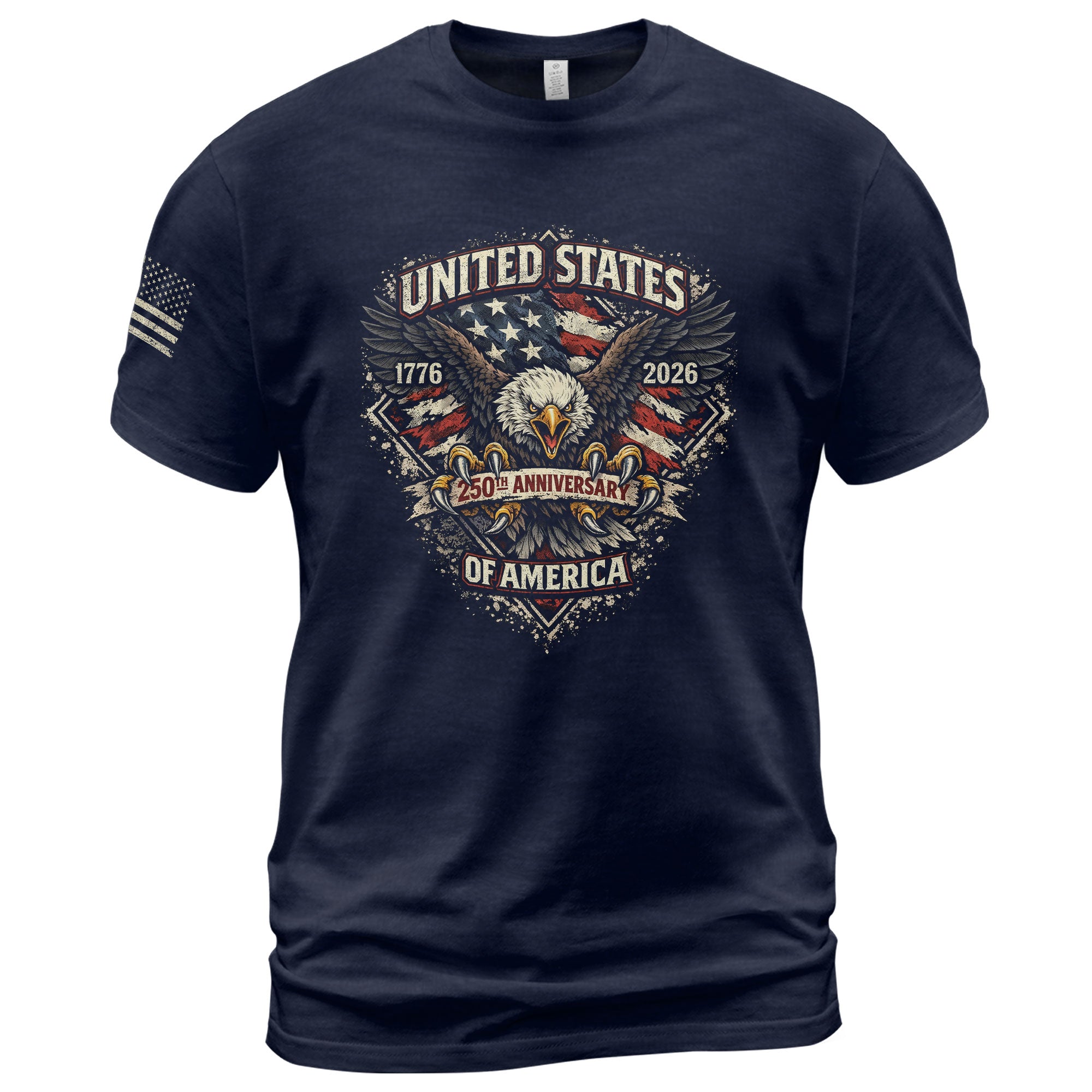 Semiquincentennial United States 250th Anniversary Eagle Patriotic Shirt 1776–2026