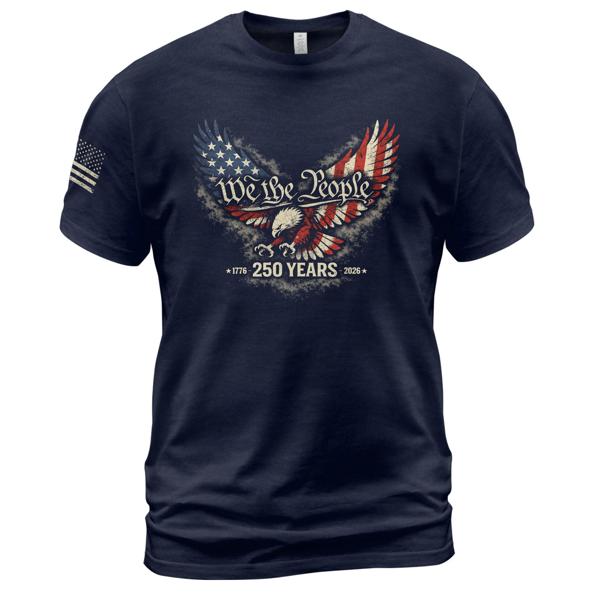 We The People 250 Years Semiquincentennial Patriotic Eagle USA Shirt 1776–2026 Freedom Anniversary Design