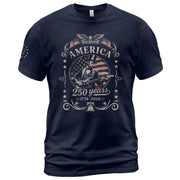 American Eagle Liberty Bell Lincoln Guitar Shirt Vintage 1776 2026 Patriotic Us Flag