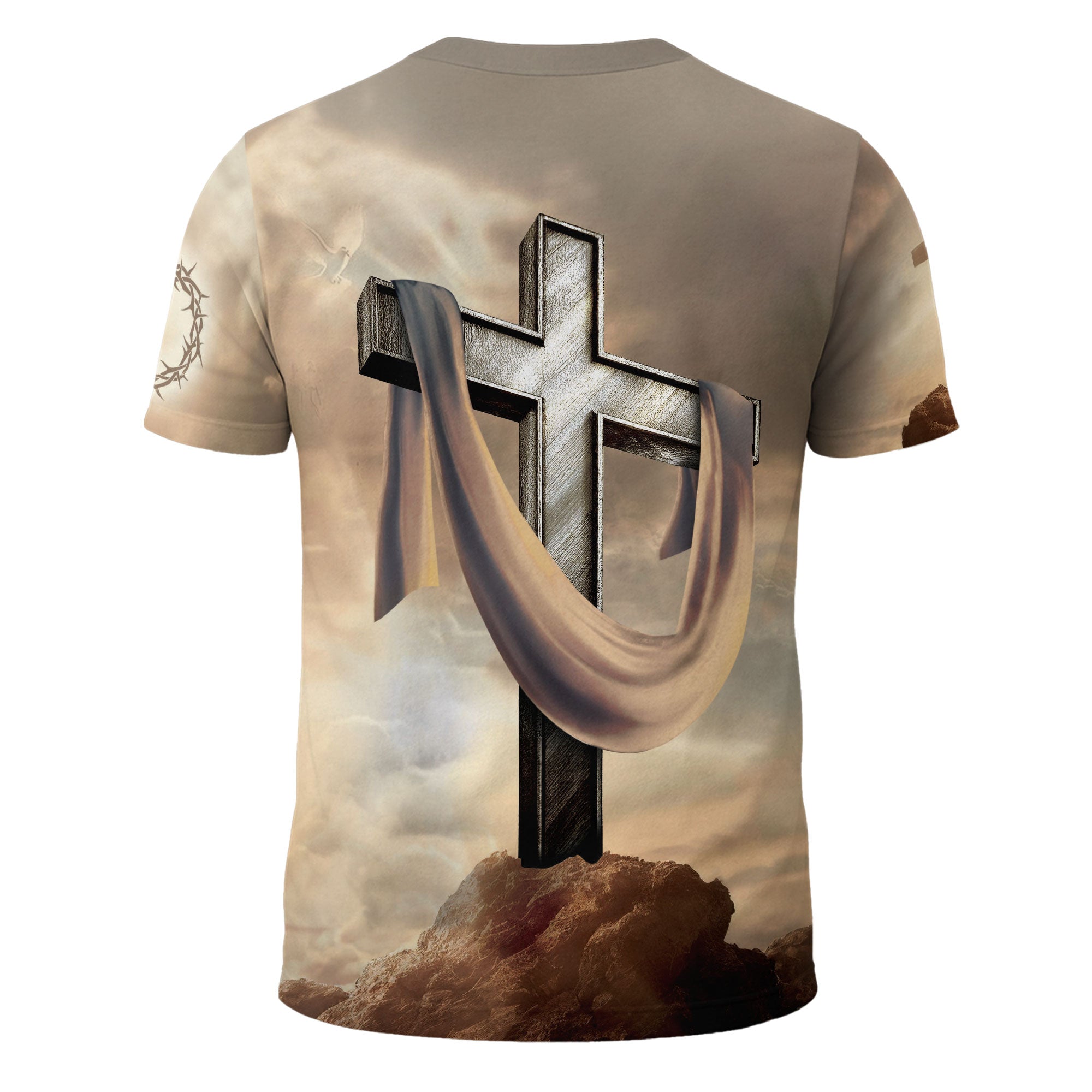 Iron Sharpens Iron Proverbs 27:17 Lion And Jesus T-Shirt