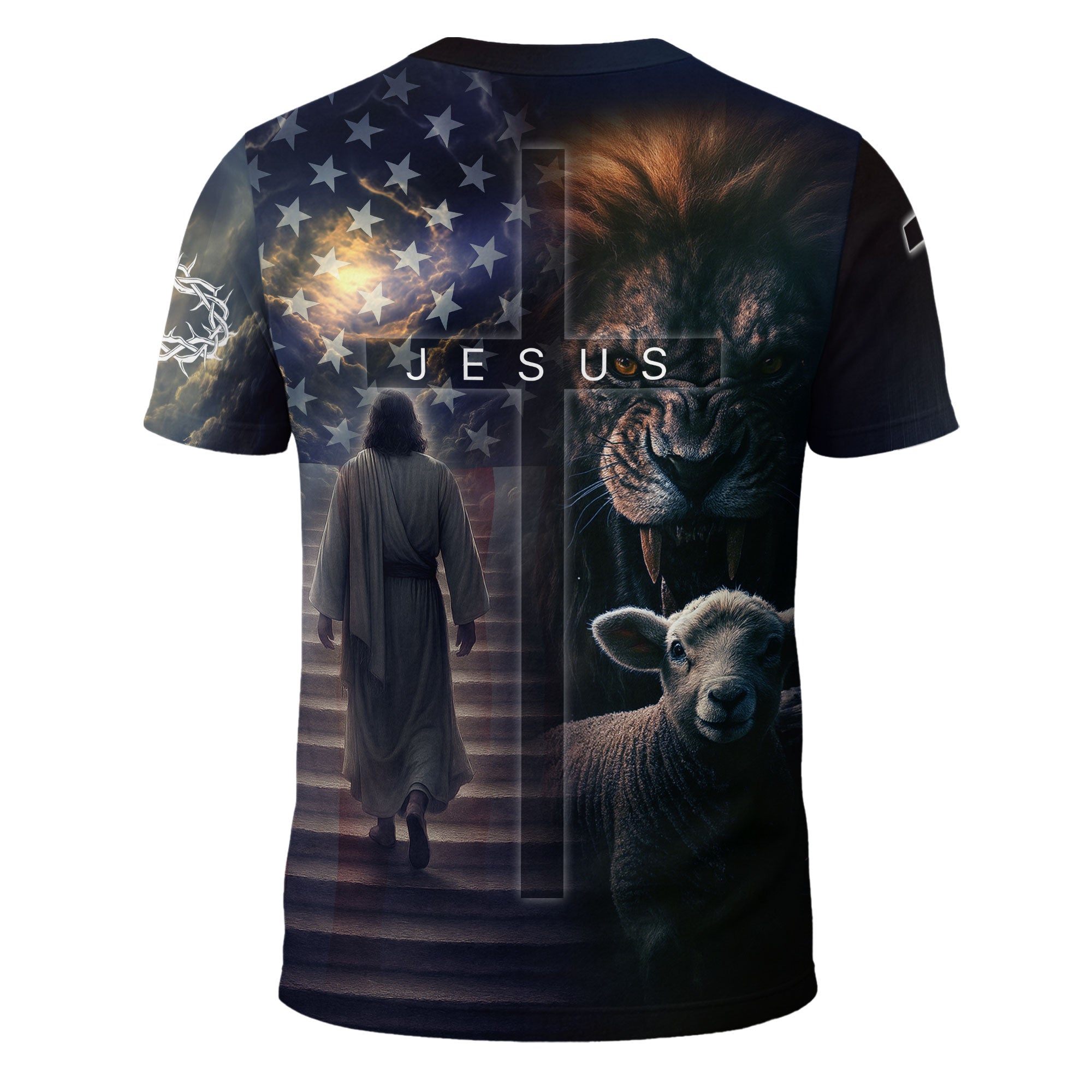 I Can’t But I Know A Guy Jesus Cross Lion and Lamb Redemption T-Shirt