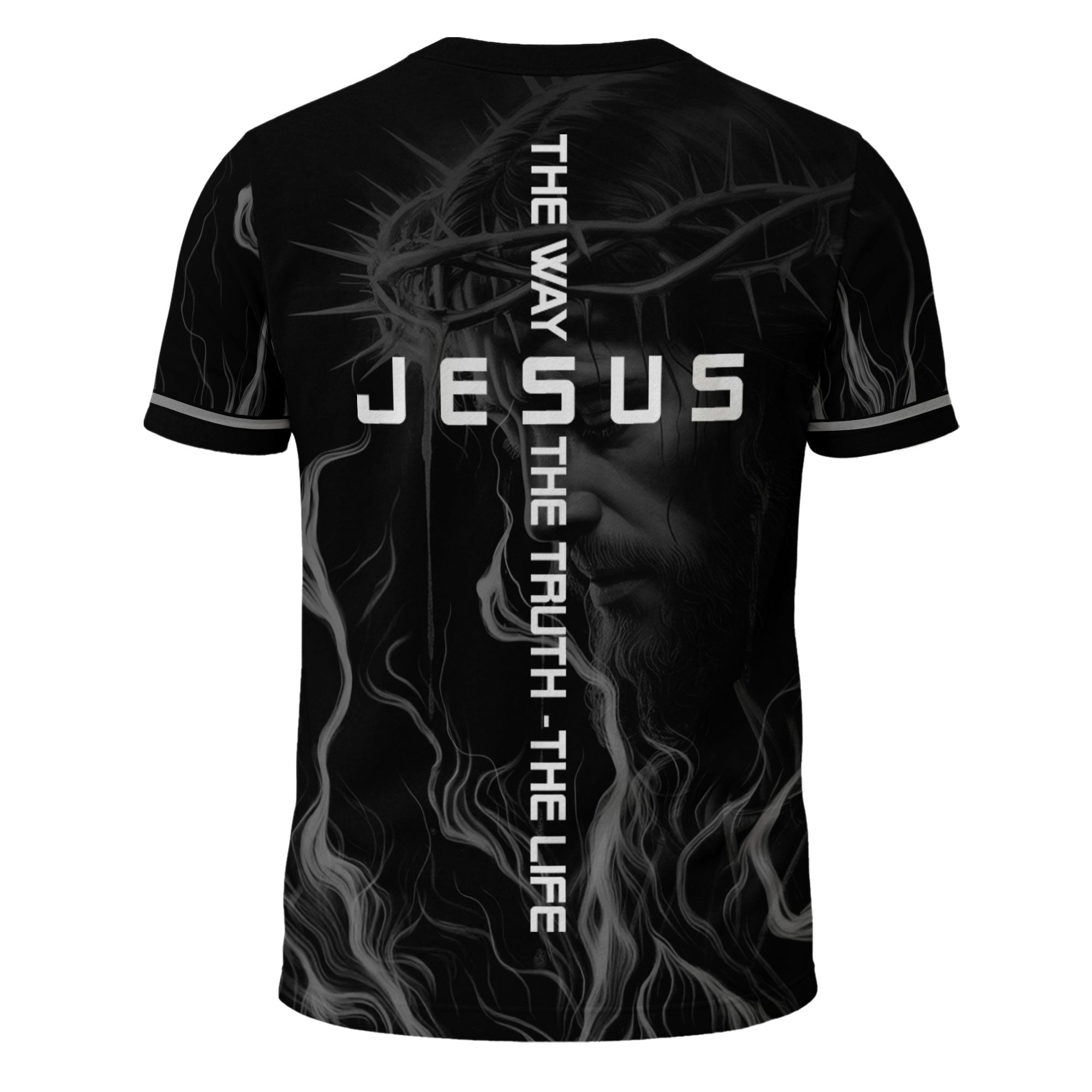 Jesus The Way The Truth The Life Lion of Judah Christian T-Shirt