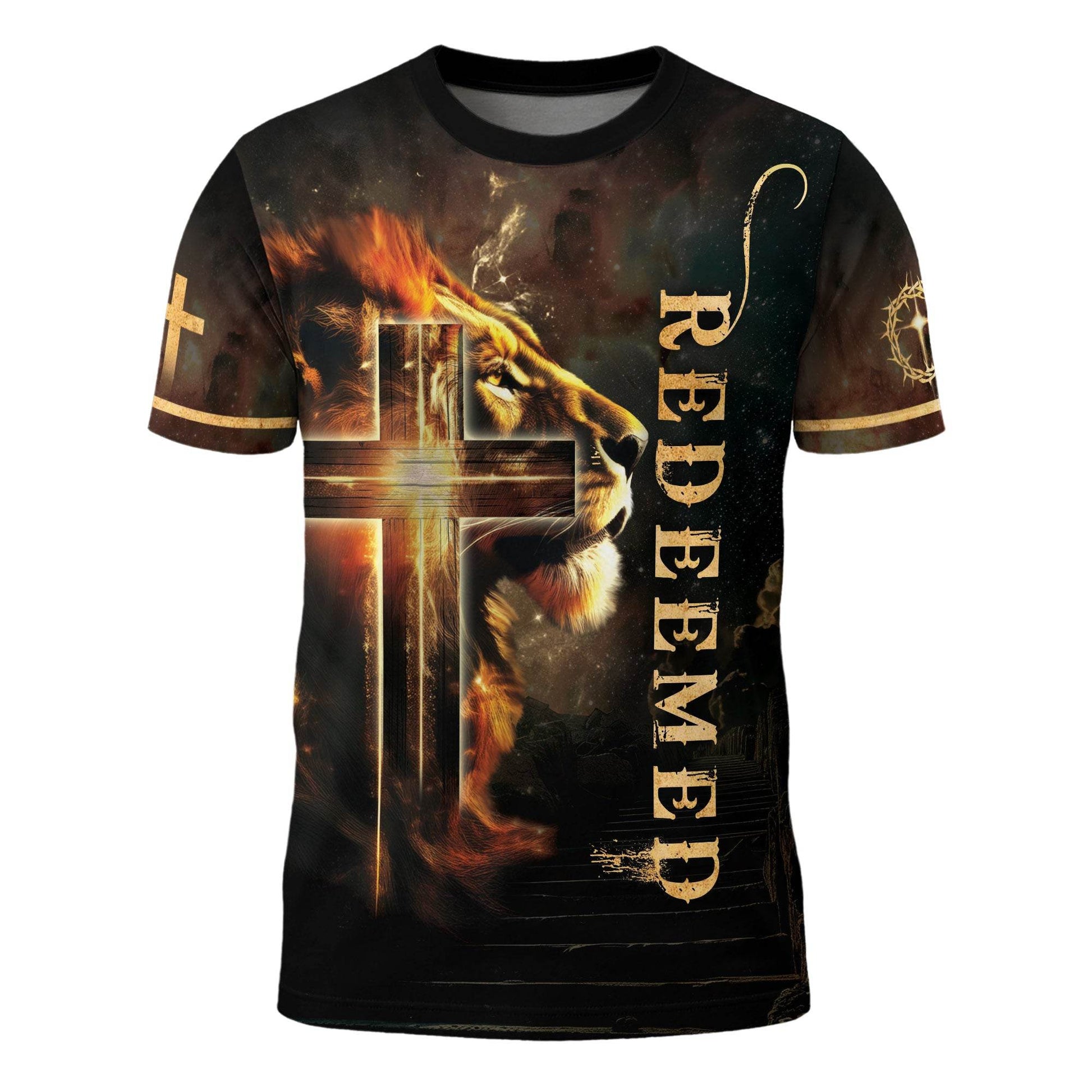 Redeemed By The Fire Of His Love Christian T-Shirt - Rust Field Wear