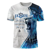 The Way The Truth The Life John 14:6 Roaring Lion T-Shirt