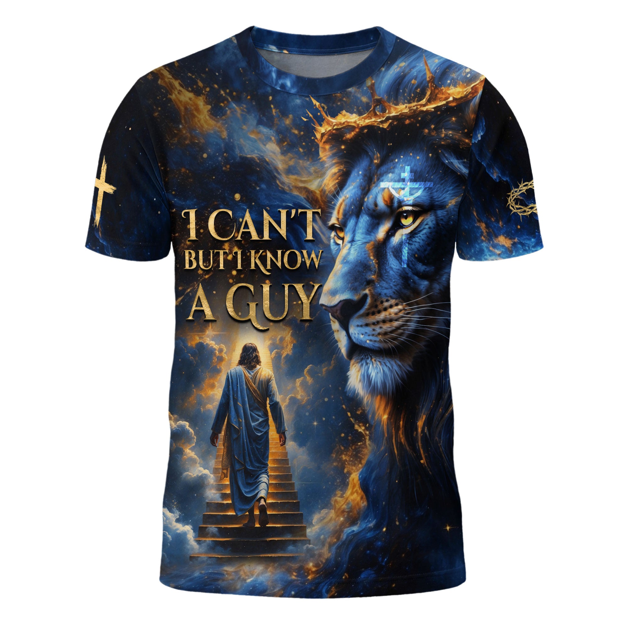 I Can’t But I Know A Guy Lion of Judah Christian T-Shirt